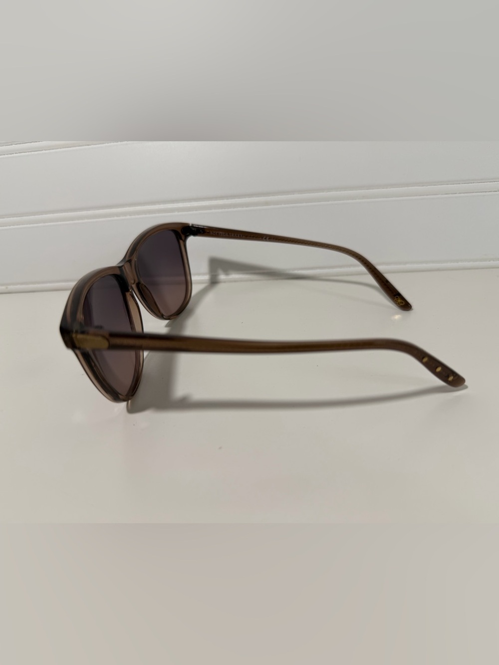 Bottega Veneta Translucent Brown Sunglasses with Smoky Lenses - Picture 7 of 10